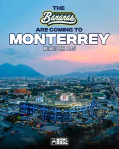 Los Savannah Bananas aterrizan en Monterrey.